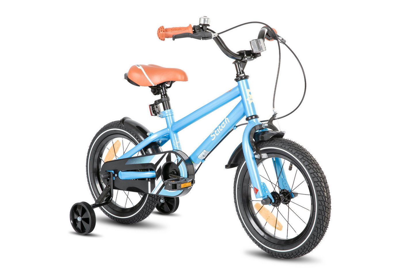 JOYSTAR Kinderfahrrad Totem 12/14/16/18/20 Zoll Kinderfahrrad für 2-11 jährige Jungen, mit Stützräder, Kotflügel, Front and rear dual brakes, Reflektorplatte JOYSTAR Kinderfahrrad Totem 12/14/16/18/20 Zoll Kinderfahrrad für 2-11 jährige Jungen, mit Stützräder, Kotflügel, Front and rear dual brakes, Reflektorplatte von JOYSTAR