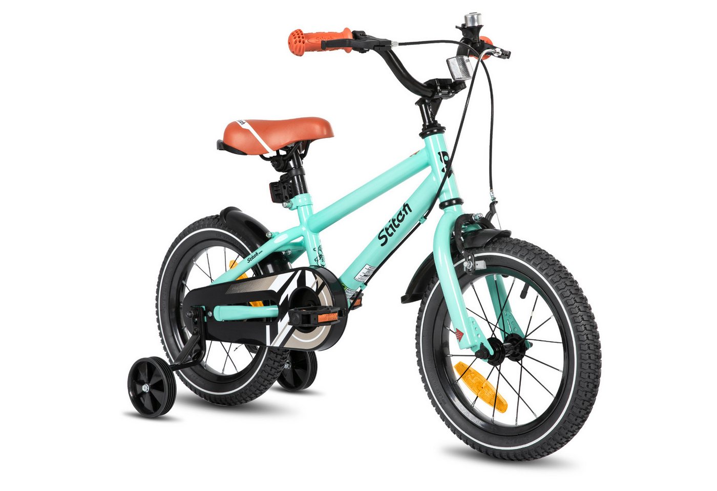 JOYSTAR Kinderfahrrad Totem 12/14/16/18/20 Zoll Kinderfahrrad für 2-11 jährige Jungen, mit Stützräder, Kotflügel, Front and rear dual brakes, Reflektorplatte JOYSTAR Kinderfahrrad Totem 12/14/16/18/20 Zoll Kinderfahrrad für 2-11 jährige Jungen, mit Stützräder, Kotflügel, Front and rear dual brakes, Reflektorplatte von JOYSTAR