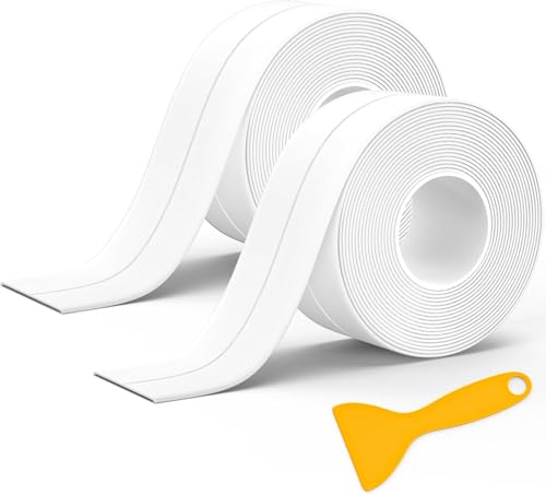 JOZMMZEOOA 5M Weichsockelleiste Selbstklebend,Weiß PVC Fussleisten Leisten Selbstklebend Flexible Knickleiste Fugendichtungsband 36MM Weichsockelleiste,für Küche Badezimmer Toilette JOZMMZEOOA 5M Weichsockelleiste Selbstklebend,Weiß PVC Fussleisten Leisten Selbstklebend Flexible Knickleiste Fugendichtungsband 36MM Weichsockelleiste,für Küche Badezimmer Toilette von JOZMMZEOOA
