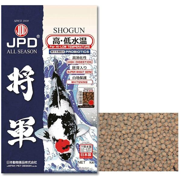 JPD Koifutter Fuyu Fuji - Shogun Winterfutter medium 4mm - 5 kg JPD Koifutter Fuyu Fuji - Shogun Winterfutter medium 4mm - 5 kg von JPD Koifood