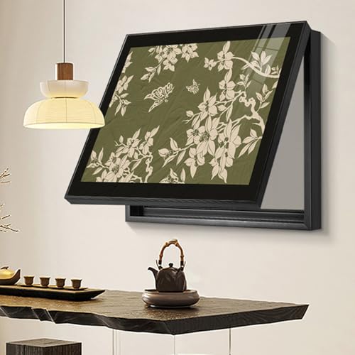 JPDEDIAN Abdeckung des Stromzählers Stromzählerkasten Dekorative Malerei Stromzähler Box Abdeckung Retro Heimdekoration Versteckte Zählerkastenabdeckung(Color:Style 1,Size:55x45cm) von JPDEDIAN