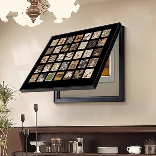 JPDEDIAN Abdeckung des Stromzählers Stromzählerkasten Dekorative Malerei Stromzähler Box Abdeckung Retro Heimdekoration Versteckte Zählerkastenabdeckung(Color:Style 10,Size:45x35cm) von JPDEDIAN