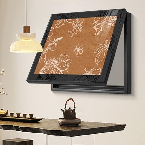 JPDEDIAN Abdeckung des Stromzählers Stromzählerkasten Dekorative Malerei Stromzähler Box Abdeckung Retro Heimdekoration Versteckte Zählerkastenabdeckung(Color:Style 2,Size:40x30cm) von JPDEDIAN