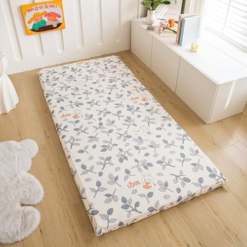 JPDEDIAN Futon Matratze Tatami Matte Japanisches Bett Baumwolle Vollständig Bezogene Matratze Schutzhülle Schützen Sie Die Matratze(Color:Style 25,Size:180x200cm) von JPDEDIAN
