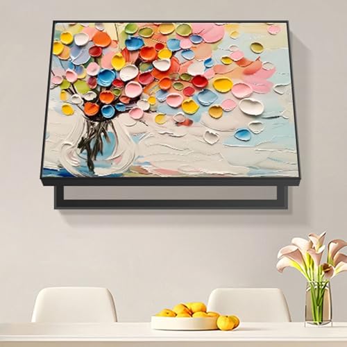 JPDEDIAN Stromzähler Box Abdeckung Malerei Stromzählerkasten Dekorative Malerei Abdeckung des Stromzählers Moderne Dekoration Gemälde Restaurant-Wandbilder(Color:Style 1,Size:60x50cm) von JPDEDIAN