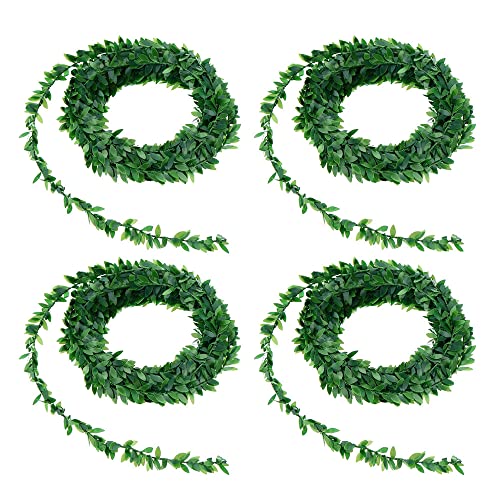 JPGhaha Efeu Girlande Künstliche Blätter 7,5M/295 Zoll Girlande Künstlich Grün Fake Rebe für Büro Küche Garten Hochzeit Party Wanddekoration 4PCS JPGhaha Efeu Girlande Künstliche Blätter 7,5M/295 Zoll Girlande Künstlich Grün Fake Rebe für Büro Küche Garten Hochzeit Party Wanddekoration 4PCS von JPGhaha