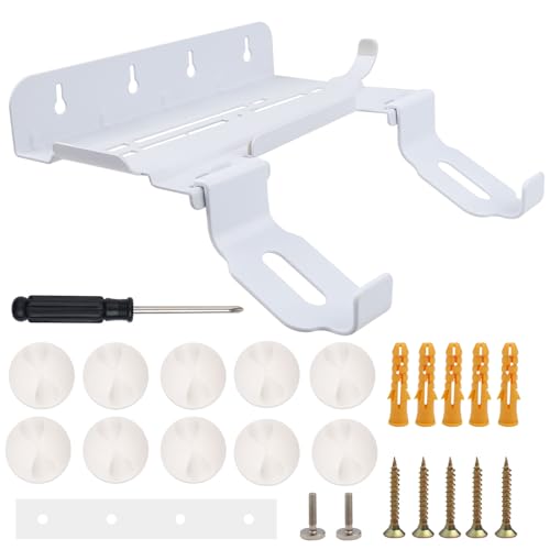 JPGhaha Halterung Wand für PS5 Konsole, Platzsparend Weiß, Basishalterung für PS5 Zubehör, Wandhalterung mit 10 X Befestigungsschraube Metall-Wand-Organizer JPGhaha Halterung Wand für PS5 Konsole, Platzsparend Weiß, Basishalterung für PS5 Zubehör, Wandhalterung mit 10 X Befestigungsschraube Metall-Wand-Organizer von JPGhaha