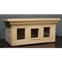 Katzenhaus, Katzenhaus Xl Mit 2 Fenstern, Vollisoliert Boden, Wände Und Das Dach, Outdoor von JPHolzdesign