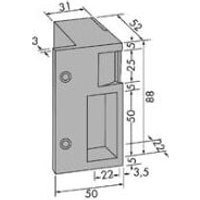 JPM - Horizontaler Türöffner 12V mit Einrichtung Stationärer Kontakt - Rechts - 10111B-01-1A JPM - Horizontaler Türöffner 12V mit Einrichtung Stationärer Kontakt - Rechts - 10111B-01-1A von JPM