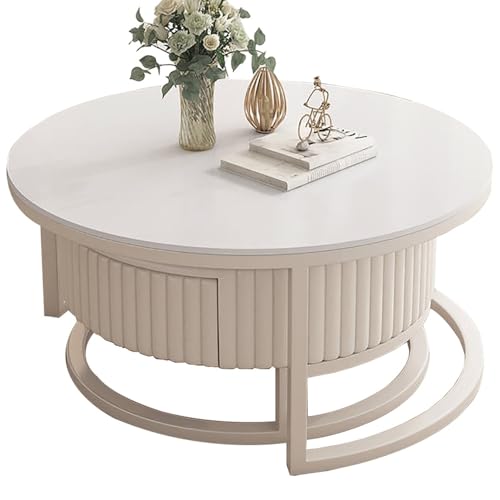 JPQTRYDRIS Weiss Couchtisch Rund 2er Set Beistelltisch 50+70cm Metallrahmen Runder Couchtisch Moderne Kaffeetische Nested Beistelltisch Für Wohnzimmer Schlafzimmer JPQTRYDRIS Weiss Couchtisch Rund 2er Set Beistelltisch 50+70cm Metallrahmen Runder Couchtisch Moderne Kaffeetische Nested Beistelltisch Für Wohnzimmer Schlafzimmer von JPQTRYDRIS