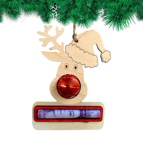 Geldtasche für Weihnachtsschmuck, Geldhalter für Geldgeschenk - Der Segen der Dekoration des handgefertigten Geldbeutels kann auf der Rückseite geschrieben Werden Geldtasche für Weihnachtsschmuck, Geldhalter für Geldgeschenk - Der Segen der Dekoration des handgefertigten Geldbeutels kann auf der Rückseite geschrieben Werden von JPSDOWS