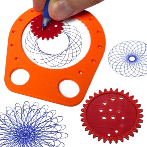 Geometrische Modelle, Werkzeug für präzise Felgen | Kreative multifunktionale Schablone zum Zeichnen, Skizzieren, Kunst und Kreativität Erwachsene und Kinder Geometrische Modelle, Werkzeug für präzise Felgen | Kreative multifunktionale Schablone zum Zeichnen, Skizzieren, Kunst und Kreativität Erwachsene und Kinder von JPSDOWS