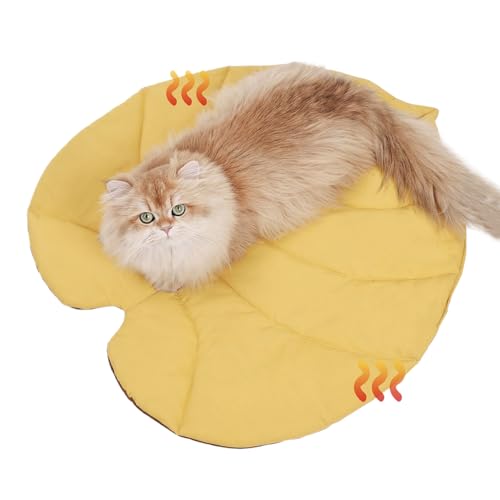 JPSDOWS wasserdichte Haustierunterlage | Blattform Kühlmatte Für Katzen | Zweiseitig Isolierte Katzenmatte Für Wohnung Balkon Auto Camping Reise Zuhause JPSDOWS wasserdichte Haustierunterlage | Blattform Kühlmatte Für Katzen | Zweiseitig Isolierte Katzenmatte Für Wohnung Balkon Auto Camping Reise Zuhause von JPSDOWS