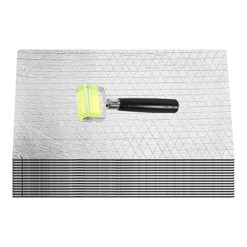 Schalldämmmatte Auto,Selbstklebende Schalldämmung Schallschutz Isolier Matte | Heatproof Muffler for Exhaust System Engine Firewall Floor Vehicle Walls Hood Trunk Wheel von JPSDOWS