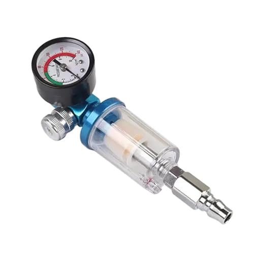 1/5 STÜCKE 1/4 ''Wasser-Ölabscheider Luftfilter Feuchtigkeitsfalle for Kompressor Sprühfarbe Gun Werkzeug Druckteile(AF w PF w SM w RG,1 Pcs) von JPVLCNDJ
