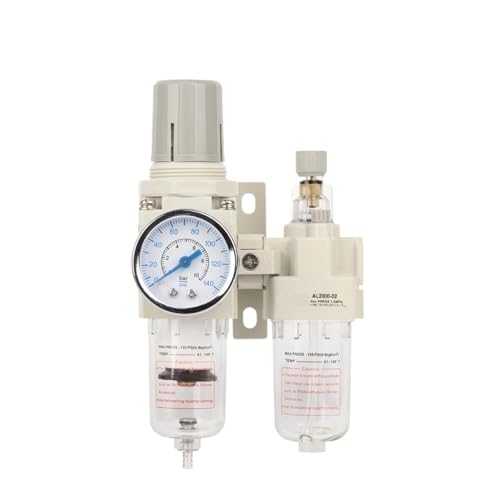1 stück 1/4 Pneumatische Druckluft Kompressor FRL FR.L Filter Regler Ablauf Luft Komponente Pneumatische Werkzeug Werkzeuge AC2010-02(10MM) von JPVLCNDJ