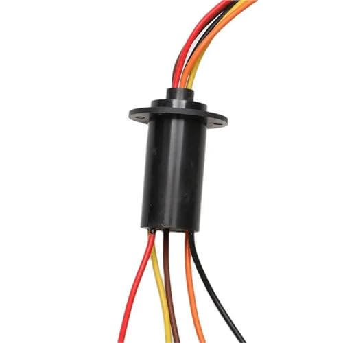 1 stück 2-12 Kanal Drehbarer Esstisch-Schleifring Stromschleifring Elektrische Kollektorringe Verbindungsstecker for Windturbinenlampe(Dia 31mm 5CH 30A) von JPVLCNDJ