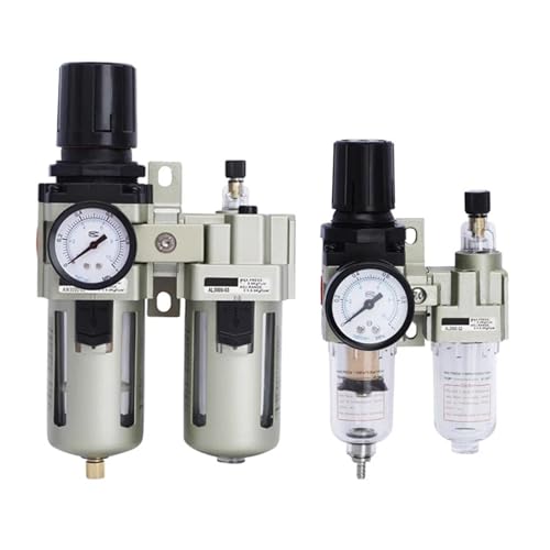 1 stück AC2010-02 AC3010-03 AC4010-04 Pneumatisches Druckreglerventil Öl-Wasser-Abscheider Manuelle Entwässerung for Kompressor Luftfilter(AC3010-03 With 8mm,Copper filter) von JPVLCNDJ
