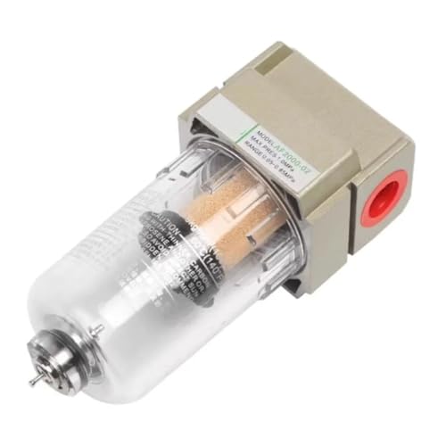 1 stück AF2000-02 1/4 Luftpumpen-Kompressorfilter Pneumatischer Universal-Ölauffangbehälter Kann Verunreinigungen Wasserabscheider Komprimiert(Package 1) von JPVLCNDJ