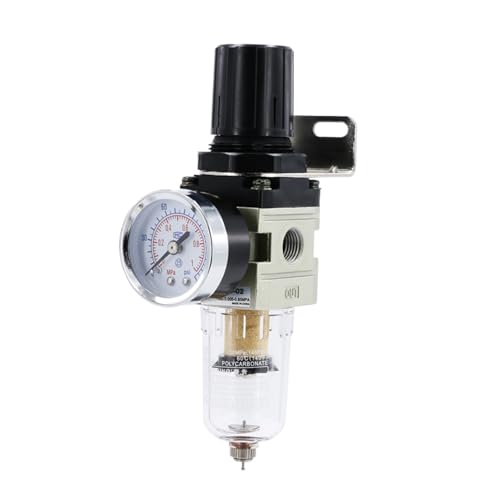 1 stück AW2000-02 1/4 Pneumatischer luftdruckregler öl-wasser-abscheider kompressor luftfilter controller Regulierung Regler Falle(10mm Fittings) von JPVLCNDJ