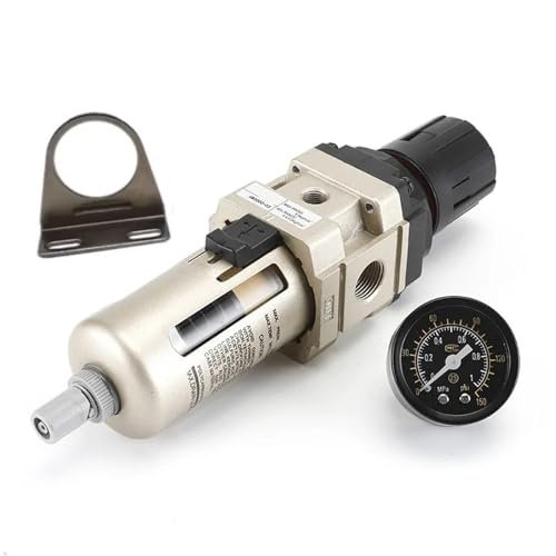 1 stück AW2000-02 1/4 Pneumatischer luftdruckregler öl-wasser-abscheider kompressor luftfilter controller Regulierung Regler Falle(PC-4MM Fittings) von JPVLCNDJ