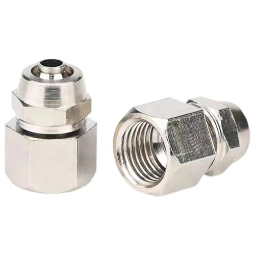 1 stück KPCF Pneumatische Verbindung Innengewinde 1/8 1/4 3/8 1/2 Schlauch Luftleitung Wasserleitung 4 6 8 10 12 mm Schnellspannverschluss Kupfer-Nickel-Beschichtung(KPCF6-02) von JPVLCNDJ