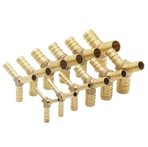 1 stück Messing Barb Rohr Fitting t-verbindungsstück for 4mm 5mm 6mm 8mm 10mm 12mm 16mm 19mm schlauch kupfer Pagode Wasserrohr Armaturen(13mm) von JPVLCNDJ