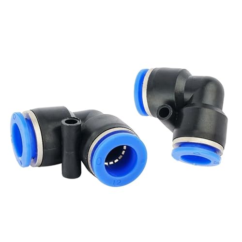 1 stück PV Pneumatische Schnellkupplung Kunststoff Ellenbogen L Typ 4 6 8 10 12 14 16 MM Rohr Schlauch Luft teil Rohr Einschieben Wasser Schnellkupplung PVG(PV-16) von JPVLCNDJ