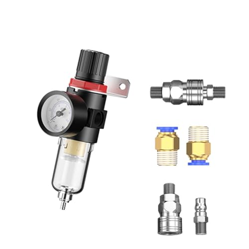 1 stück Pneumatische Filter AFR-2000 Luftaufbereitungseinheit Druckregler Kompressor Reduzierung Ventil Öl Wasser Trennung Gauge AFR2000(PC 8mm Fitting) von JPVLCNDJ