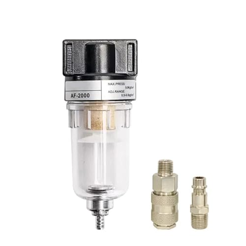 1 stück Prozessor AF2000 Kupferfilter Luftpumpenfilter Öl-Wasserabscheider Pneumatische Komponenten Luftkompressor 1/4 AF2000-02(AF2000-02-PC,14MM) von JPVLCNDJ
