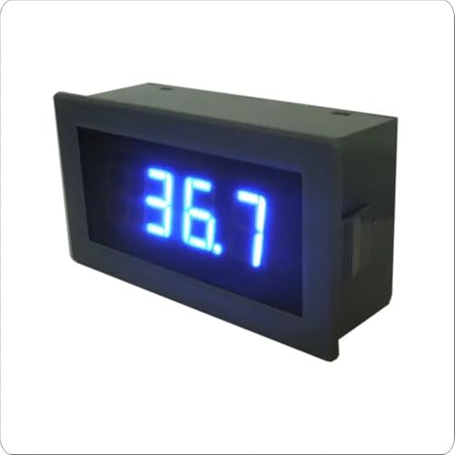 1 stück YB5140TM LED Digital Thermometer Auto Temperatur Meter Tester Sonde Cu100 BA1 G53 RNET PT100 JK Typ Thermoelement Sensor(Blue,CU100_POWER SUPPLY 24V) von JPVLCNDJ
