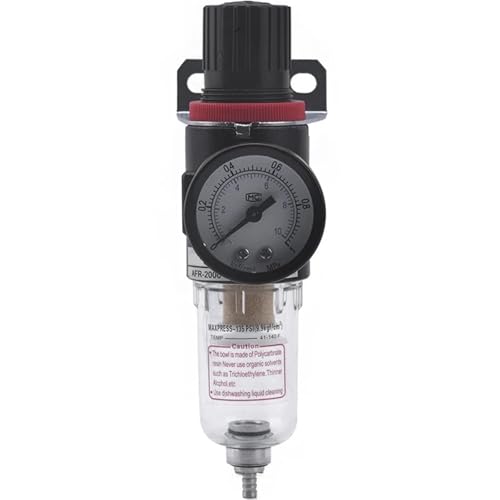 1pc AFR-2000 Pneumatische Filter Regler Luft Behandlung Einheit Druck Schalter Gauge AFR2000(AFR-2000 w SM20) von JPVLCNDJ
