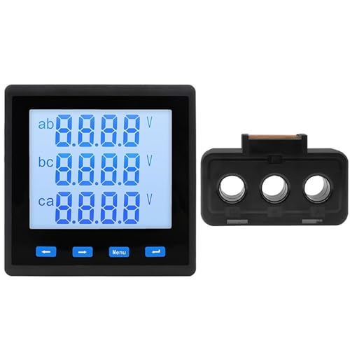 1pc Digital Display Voltmeter Amperemeter Wattmeter Power Energie Frequenz Meter Multi-Funktion Meter Tester Werkzeuge RS485 400V(With 150A CT) von JPVLCNDJ