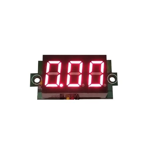1pc YB20C Amperemeter 0-10A 20A 30A 50A 100A 500A Strom Meter LED Digital Ampere Meter Amp Panel Meter Versorgung Volt 3,5-30V(Red,DC5A) von JPVLCNDJ