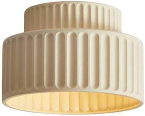 JPXXFM Harzdecke Japanischer Stil Flush Mount Deckenleuchte Eingangsanlage Foyer, Wand -Wandleuchten von JPXXFM
