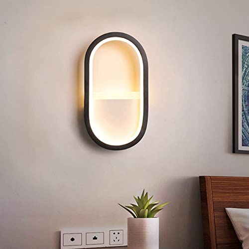 JPXXFM S, Wandleuchte moderne Wandleuchter Wand Minimalistische Aluminium Wandmontierte lichtes Schlafzimmer Wohnzimmer Flur von JPXXFM