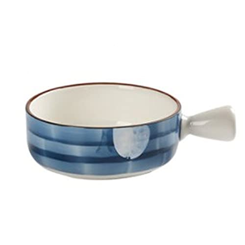 Keramische Nicht-Stick-Backschalen Haushaltsgerichte Tischgeschirr Ofenschalen Spezielle Utensilien Keramik Backschalen Käse-Reisschalen Fruchtplatten (Farbe: 3, Größe: 15,2 x 5,5 cm) von JPXXFM