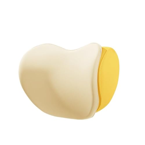 JPYDFI 2 Stück Auto Nackenkissen für Mercedes Vito W638 W639 W447, Auto Kopfstütze Kissen Autositz-kopfstütze Nackenstütze Autositz Nackenkissen,Yellow-1*headrest von JPYDFI