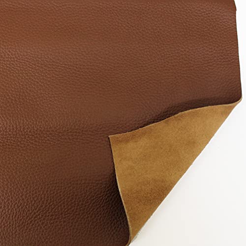 JPstraps - Leather und Leder für Lederwaren, Kleidung, Bastelprojekte, Handwerker und Designer (Braun, 60 cm x 50 cm) von JPstraps
