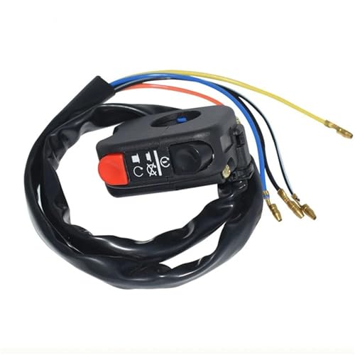 Motorrad Schalter Lenkerhalterung Start Stop Kill On Off Button Seitenschalter 7/8 Zoll 12V 1St Motorrad Schalter Lenkerhalterung Start Stop Kill On Off Button Seitenschalter 7/8 Zoll 12V 1St von JQDJXMED