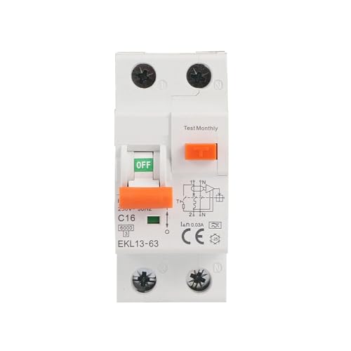 Niederspannung 30mA 1p+n RCBO Fehlerstromschutzschalter 1St(32A) von JQDJXMED