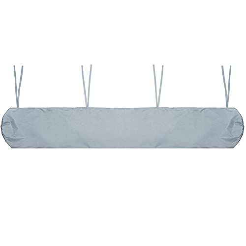 JQDZX Markisen-Schutzhülle für Markisen, Markisenabdeckung Wasserdicht, Sonnenschutz, Abdeckhaube Aufbewahrungstasche, für Outdoor, Garten (Gray,2M) von XMZFQ