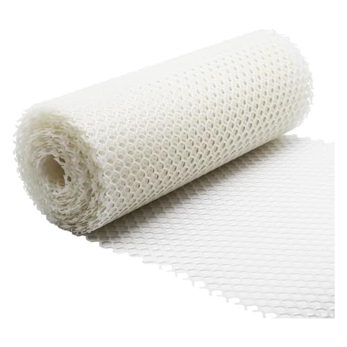 JQGADL Kunststoffgitter, Geflügelzaun, Hühnerzaun Mit Kabelbinder, Kunststoffzaun Gartennetze, Für Garten Haus Hof(Size:0.4 * 5 m/15.75 in*16.4 ft,Color:Mesh 1.2cm) von JQGADL