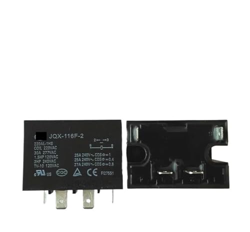 220V relay JQX-116F-2 220AL-1HS 220VAC JQX-116F-2-220AL-1HS 220VAC JQX-116F-2-220AL-1HS-220VAC 220V AC220V 30A 277VAC 4PIN(5PCS) von JQPNBBCEK