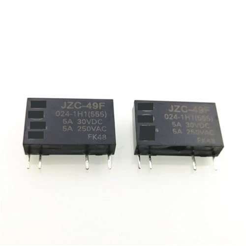 24V relay JZC-49F-024-1H1 HF49FD JZC-49F 024-1H1 HF49F-024-1H1 HF49F 024-1H1 24VDC 24V DC24V 4PIN(20PCS) von JQPNBBCEK