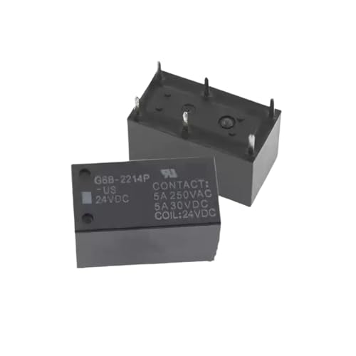5PCS G6B-2214P-US 5VDC 12VDC 24VDC 5A 25VAC 6PIN RELAY G6B-2214P-US-5VDC G6B-2214P-US-12VDC G6B-2214P-US-24VDC(G6B-2214P-US-12VDC) von JQPNBBCEK