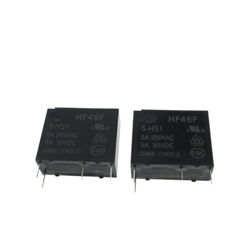 5V relay HF46F-5-HS1 HF46F 5-HS1 HF46F-005-HS1 HF46F 005-HS1 5V 5VDC DC5V 5A 250VAC 4PIN(100pcs) von JQPNBBCEK
