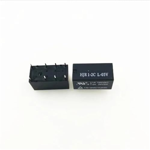 5V relay HJR1-2CL-05V HJR 1-2C L-05V HJR1-2CL-05V 5V 5VDC DC5V 2A 120VAC DIP8(50PCS) von JQPNBBCEK