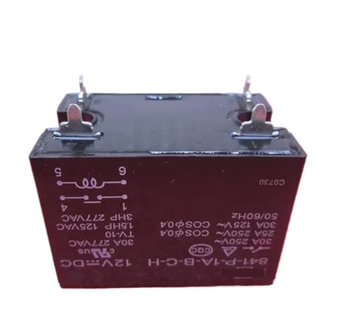 Relay 841-P-1A-B-C-H-12VDC 841-P-1A-B-C-H 12VDC 841P1A 12VDC DC12V 12V 30A 250V 277VAC4PIN Relay 841-P-1A-B-C-H-12VDC 841-P-1A-B-C-H 12VDC 841P1A 12VDC DC12V 12V 30A 250V 277VAC4PIN von JQPNBBCEK