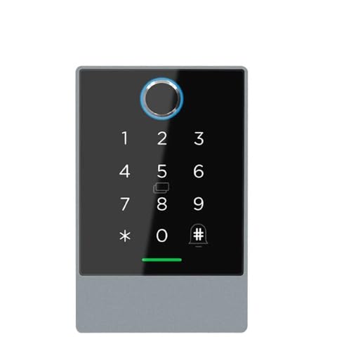 Passend für NFC-Tag Fingerabdrucksensor Ttlock App 13,56 MHz IC Reader Access Controller G2 Gateway WiFi Steuerung IP67 Wasserdichtes Türschloss K3(K3 andRemote Control) von JQVDE